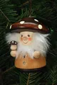Produktbild: Christbaumschmuck Wackelmännchen Pilzmännle Natur - 7,8 cm