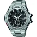 Produktbild: Casio GST-B100D-1AER G-SHOCK Chronograph Uhr Herrenuhr Kunststoff Chrono Datum silber - Grau