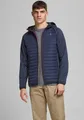 Produktbild: Jack & Jones Steppjacke JJEMULTI mit Kapuze und Futter unifarben, modisch, regular fit, Polyester
