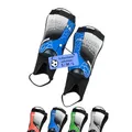 Produktbild: HUDORA Schienbeinschützer mit Knöchelschutz - bequeme Schienbeinschoner mit Schaumstoff - Fußball Schienbeinschutz mit Knöchelprotektoren in Größe S - Fußballausrüstung Kinder & Jugendliche - blau