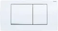 Produktbild: Geberit Twinline 30 Drückerplatte Weiß Glänzend/Chrom/Weiß für UP130
