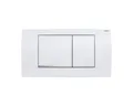 Produktbild: GEBERIT Betätigungsplatte Twinline30 für 2-Mengen-Spülung weiß/glanzchrom