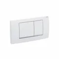 Produktbild: Geberit Betätigungsplatte Twinline30 für 2-Mengen-Spülung weiß 115.899.KJ.1