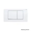 Produktbild: Geberit Betätigungsplatte Twinline30 für 2-Mengen-Spülung, weiß, 115899KJ1