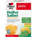 Produktbild: Doppelherz heißer Salbei+Honig+Menthol Granulat 10 St