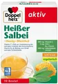 Produktbild: Doppelherz heißer Salbei+Honig+Menthol Granulat 10 St