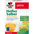 Produktbild: Doppelherz Heißer Salbei+Honig+Menthol Granulat 10 St