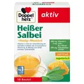 Produktbild: DOPPELHERZ heißer Salbei+Honig+Menthol Granulat 10 St