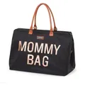 Produktbild: Childhome Wickeltasche Mommy Bag Black Gold, Schwarz, Textil, Uni, 30 cm, Baby on Tour, Kinderwagen, Wickeltaschen & Wickelrucksäcke