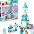 Produktbild: LEGO DUPLO ? Disney Annas und Elsas Party im Eispalast – Frozen Spielset mit Elsa-Figur, Lichtstein & Zubehör – Feinmotorik-Spielzeug ab 2 Jahren – Mini-Figuren für Kleinkinder – 10455