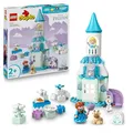 Produktbild: LEGO DUPLO │ Disney Annas und Elsas Party im Eispalast - Frozen Spielzeug mit ELSA Figur, Lichtstein & Zubehör - Kleinkinder Motorikspielzeug ab 2 Jahren - Minifiguren für Mädchen und Jungen - 10455