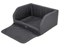 Produktbild: Hundeautositz, Hundebox, Hundebett, Transportboxen, Rückbank, Hundedecke, Kofferraum, für große und mittelgroße Hunde, Schwarz, (92x70x39 cm)