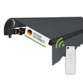 Produktbild: empasa Elektrische Gelenkarmmarkise 'Start Plus' Markise Sonnenmarkise Sonnenschutz, komplett vormontiert, Verschiedene Größen und Farben