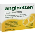 Produktbild: 2x ANGINETTEN Halstabletten 24 ST