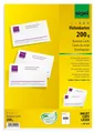 Produktbild: sigel Visitenkarten 85 x 55 mm 200 g/qm hochweiß 600 Visitenkarten
