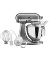 Produktbild: KitchenAid Küchenmaschine 5KSM95PSECU, 275 W, 4,3 l Schüssel, 4,3 l, Original-Planetenrührwerk, Zubehör