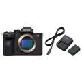 Produktbild: Sony Alpha 7 V (ILCE-7M5) inkl. BC-QZ1 Schnell-LadegerÃ¤t + 2ter Akku NP-FZ 100