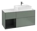Produktbild: Villeroy & Boch Finion Waschbeckenunterschrank für Becken rechts Regal links...
