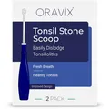 Produktbild: LED Tonsillenstein Entferner | Mundgeruch Mittel | Tonsillensteine Entferner mit 3 austauschbaren Düsen | Mandelsteine Schröpfglas | Tonsillenstein Entferner Schröpfglas Kit | Mundhygiene | ORAVIX