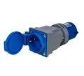 Produktbild: CEE Adapter Kompakt Stromadapter Camping CEE Stecker Schuko Steckdose CEE