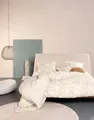 Produktbild: Essenza Satin-Bettwäsche-Garnitur Eleria Farbe Oatmeal Größe 135x200+80x80
