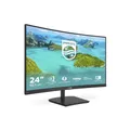 Produktbild: PHILIPS 241E1SCA - 24 Zoll FHD Curved Monitor, FreeSync (1920x1080, 75 Hz, VGA, HDMI) schwarz