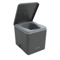 Produktbild: TRELINO Evo M Anthrazit (39T x 33B x 36H cm), Trockentrenntoilette, Mobile Campingtoilette ohne Chemie, Trenntoilette für Wohnmobil, Van, Camper, Camping, Garten