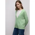 Produktbild: STREET ONE Cardigan mit V-Ausschnitt grün 46 EU