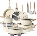 Produktbild: Just Perfecto Kochtopf Just Perfecto 21-teiliges Kochgeschirr-Set aus Granit - Beige