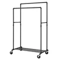 Produktbild: SONGMICS Rollgarderobe HSR60BV1 schwarz Metall 100,0 x 142,0/162,0 cm