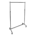 Produktbild: GERSO Kleiderwagen 1m Breite Kleiderständer 185cm auf Rollen höhenverstellbar