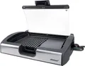Produktbild: Steba VG 200 Tisch Elektro-Grill mit Glasdeckel Schwarz, Glas