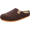 Produktbild: Rohde Herren Pantoffel Hausschuh Softfilz Napoli-H 6900, Größe:44 EU, Farbe:Braun - Braun - 44