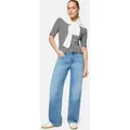 Produktbild: Zero Kurzarmshirt Damen Shirt mit U-Boot-Ausschnitt (1-tlg) Material weiß 36 EU