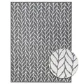 Produktbild: Primaflor Outdoor-Teppich Beidseitig - REVERSO, Knitted Joy, Grau- 160x220cm,Wetterfester, Wasserabweisender, UV-Beständiger Teppich für Innen und Außen, Balkon und Terrasse, Öko-Tex Zertifiziert