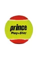 Produktbild: Prince Tennisball Methodikbälle Stage 3 Play&Stay rot/gelb 45er im Beutel