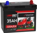 Produktbild: Langzeit Rasentraktor Batterie 12V 35Ah Aufsitzmäher Rasenmäher Plus Pol RECHTS statt 30Ah 24Ah 26Ah 32Ah
