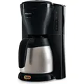 Produktbild: Philips Café Gaia Kaffeemaschine Kaffeezubereiter Cafémaschine HD7544/20 - Schwarz