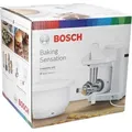 Produktbild: Fleischwolf mit Spritzgebäckvorsatz Schüssel BOSCH MUZS2BS 17005531 für Küchenmaschine - Weiß