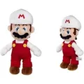 Produktbild: Super Mario - Feuer Mario Plüsch, Kuscheltier 30 cm