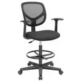Produktbild: Boxxx Drehstuhl, Schwarz, Chrom, Textil, Drehkreuz, 64x117x64 cm, Typenauswahl, Rückenlehne in S-Form, inklusive Armlehnen, ergonomische, Arbeitszimmer, Bürostühle, Drehstühle