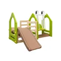 Produktbild: LittleTom Kinder Spielplatz ab 1 Jahr 155x135 Garten Spielturm - Baby Rutsche mit Schaukel