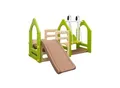 Produktbild: Kinder Spielplatz ab 1 Jahr 155x135 Garten Spielturm - Baby Rutsche mit Schaukel