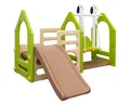 Produktbild: LittleTom Rutsche Kinder Spielplatz ab 1 Jahr Garten Spielturm Baby, 155x135 Rutsche mit Schaukel
