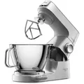 Produktbild: Kenwood KVC85.004SI Titanium Chef Baker: Robuste Küchenmaschine für anspruchsvolle Aufgaben