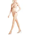 Produktbild: FALKE Damen Stay-Ups Seidenglatt 15 DEN Lace W Stu transparent einfarbig 1 Paar, Hautfarben Powder 4169, 10.5-11