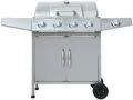 Produktbild: El Fuego Gasgrill Dayton 4+1, BxTxH: 127,5x53x97 cm
