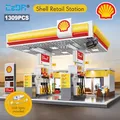 Produktbild: CaDA C66026 Shell Retail Station Tankstelle inkl. Beleuchtung