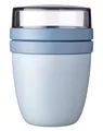 Produktbild: Mepal Aufbewahrungsschüssel Mini Lunchpot ELLIPSE, Blau, Ø 9 cm, Polypropylen