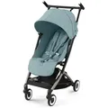 Produktbild: cybex Gold Buggy Libelle, Pastellblau, Textil, 52x102x71 cm, CE, Feststellbremse, Fußstütze abklappbar, Federung, Transportsicherung, Baby on Tour, Kinderwagen, Buggys